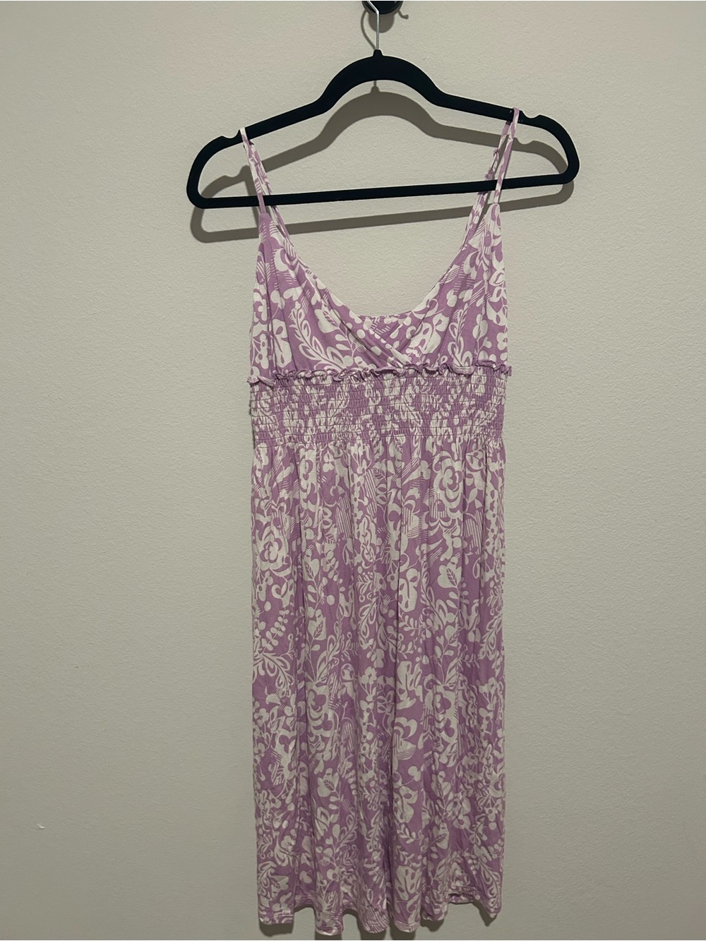 Gap Purple Floral Tropical Sundress